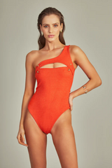 ELOISA SWIMSUIT CORAL RED